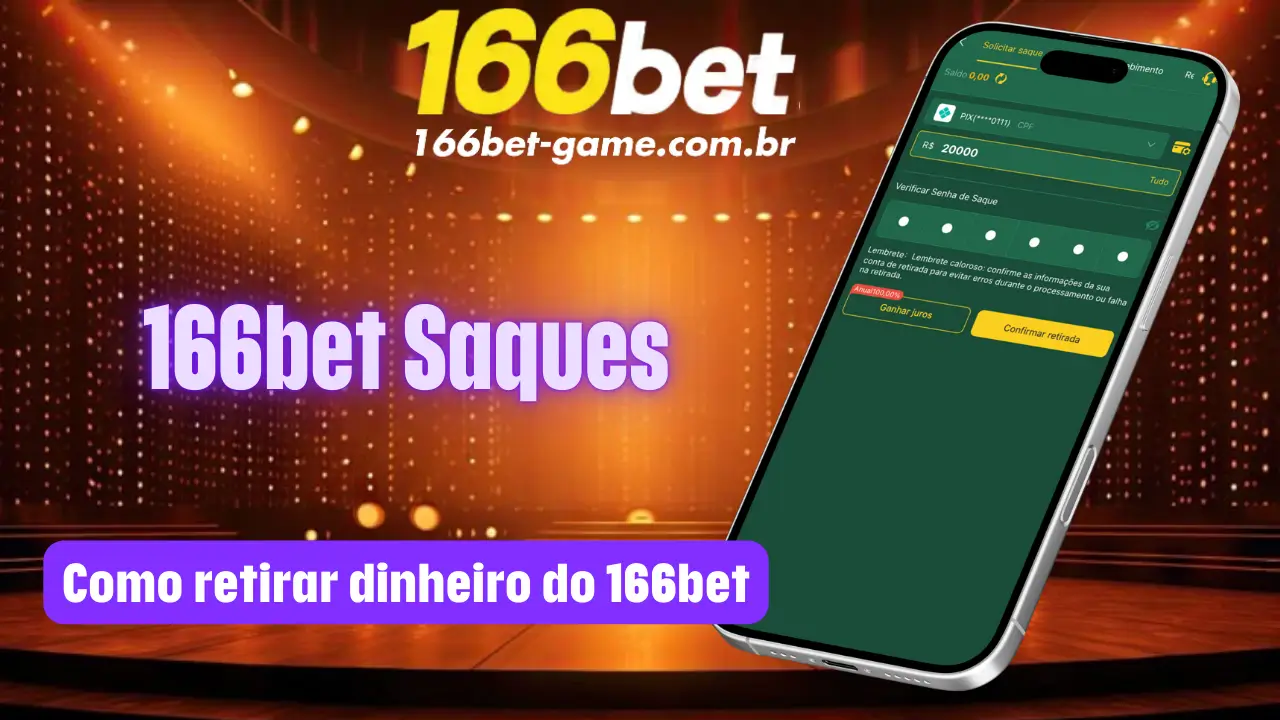 Como retirar dinheiro do 166bet